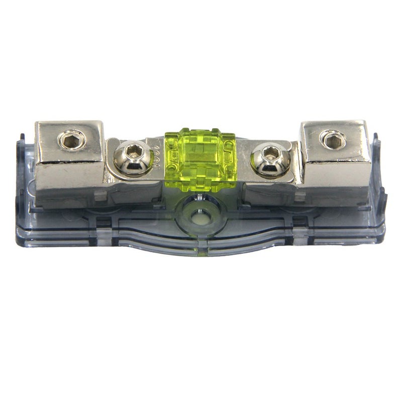 ZOOKOTO 100A Car Audio Power Wire Fuse Holder, Car Boat Marine Auto manlFuse Box Fuse Block 4 Gauge 100 Amp - Image 5